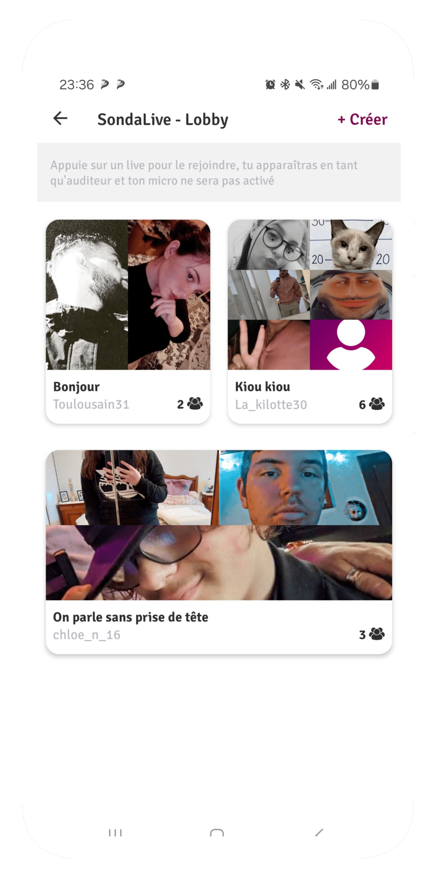 Discute en live
